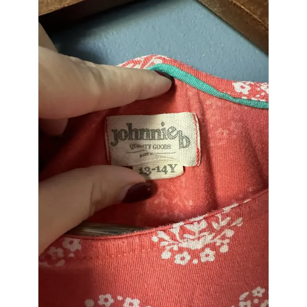 Johnnie b‎ (mini Boden) Coral Tank Dress